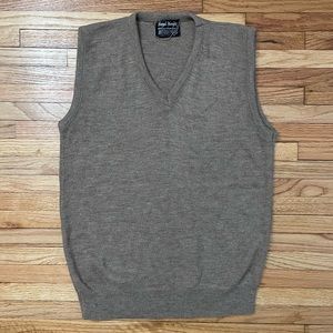 Vintage Beige Sweater-vest